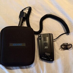 Black Radar Detector with Case